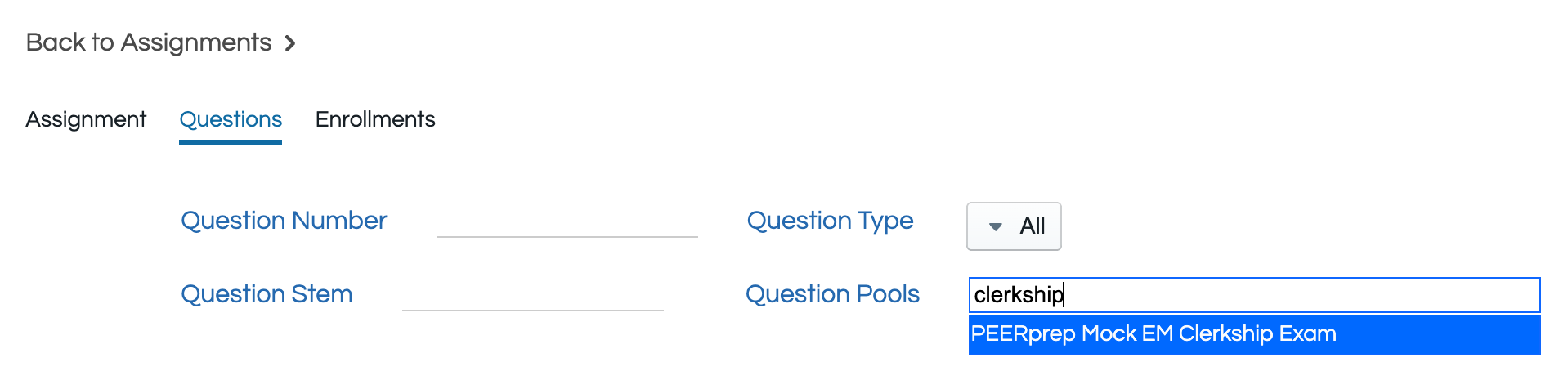 PEERprep Clerkship Exam as Assignment PEERprep Clerkship Exam as Assignment