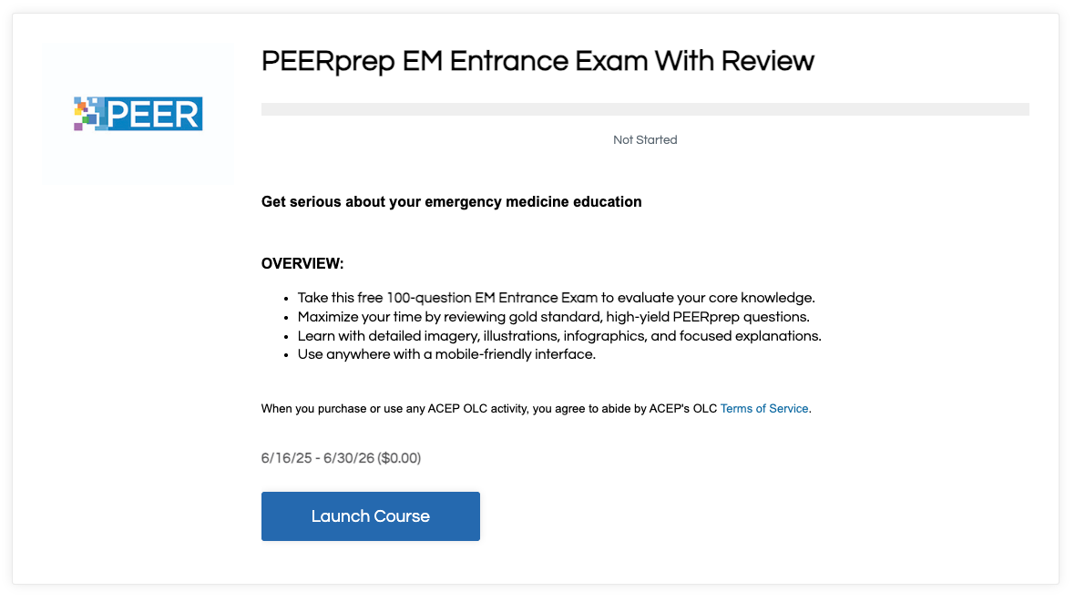 PEERprep EM Entrance Exam Launch Card PEERprep_EM_Entrance_Exam_Card_2.png
